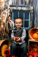 Jordan's Halloween and Little Man Portraits